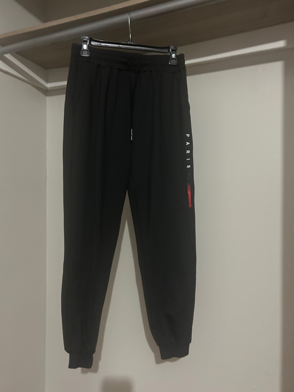 Black 'Paris' Jogger Pants - Men's Casual Sweatpants